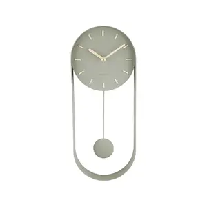 Steel wall clock Karlsson Pendulum Charm