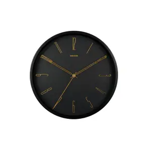 Metal wall clock Karlsson Belle Numbers image-0