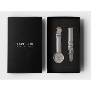Steel watch for women Karlsson Ms. Grey image-3