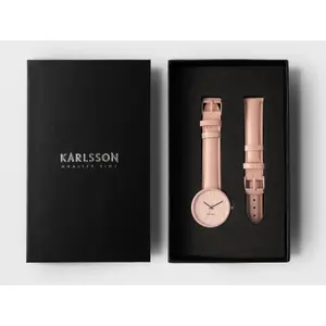 Γυναικεία ρολόι από ατσάλι Karlsson Ms. Pink image-3