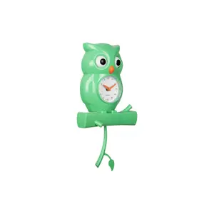 Wanduhr Karlsson Owl Pendulum image-0