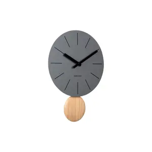 Wall clock Karlsson Arlo pendulum image-1