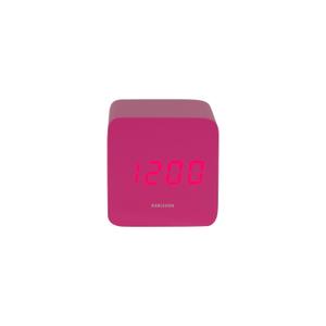 ka5982bp-alarm-clock-karlsson-spry-square-bright-pink-6-6x6-8-cm