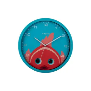 Analog clock Karlsson Peekaboo Cow image-0