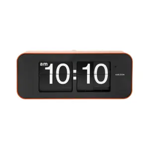 Wall clock Karlsson Wide Flip