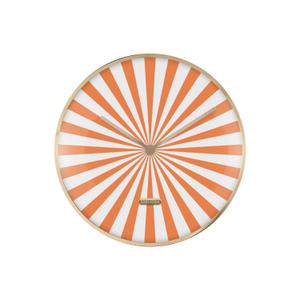 ka6007or-analog-clock-karlsson-candy-swirl-dome-bright-orange-white-1x40-cm