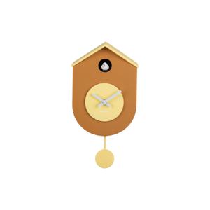 ka6026ye-horloge-murale-karlsson-grato-cuckoo-ochre-yellow-soft-yellow-17-5x33-2x9-2-cm