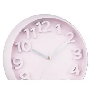 Classic wall clock with numbers Karlsson Elevated image-1