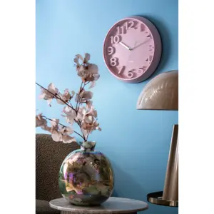 Classic wall clock with numbers Karlsson Elevated image-2