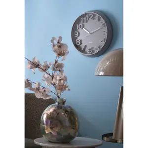 Classic wall clock with numbers Karlsson Elevated image-2