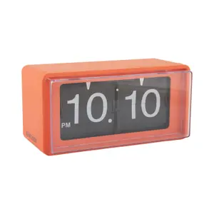 Wall clock or table clock Karlsson Retro Boxed Flip image-1