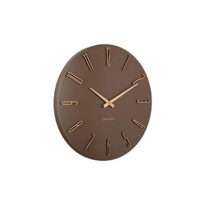 ka6072br-horloge-murale-karlsson-esmerado-mocha-brown-2-1x40-cm