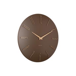 ka6073br-horloge-large-murale-karlsson-esmerado-mocha-brown-2-5x60-cm