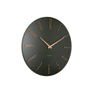 ka6073gr-horloge-large-murale-karlsson-esmerado-luxury-green-2-5x60-cm