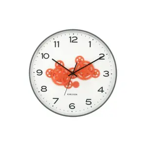 Wall clock Karlsson Open Gear image-0