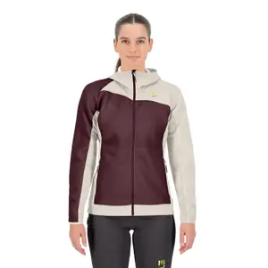 Polaire full zip à capuche femme Karpos Averau image-0