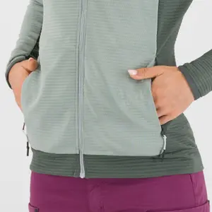 Polaire full zip à capuche femme Karpos Averau image-2