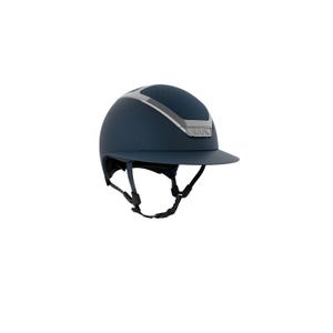 hhe0a041-212-paardrijhelm-kask-star-lady-chrome-marine-zilver