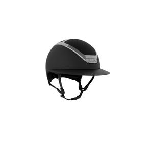 hhe0a041-298-paardrijhelm-kask-star-lady-chrome-zwart-zilver