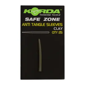 Anti emmeleur Korda Hooklink Sleeves Clay (x25) image-0