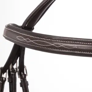 Anatomical riding bridles for horses Kavalkade Benita" English Nb. image-1