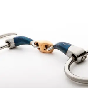 Διπλό σίδερο με θραύσεις για άλογο με καλαμάκι Kavalkade Ergonomic image-3