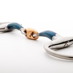 Olivenfarvede hestebidder Kavalkade Ergonomic image-2