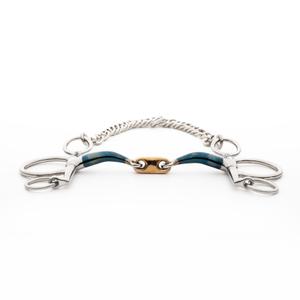 Dubbele Pelham voor paard Kavalkade Ergonomic Lock-up