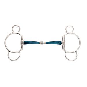 0707411250400-kandare-3-oder-4-ringe-fur-pferd-mit-einfacher-gebissbruche-kavalkade-ergonomic-blau