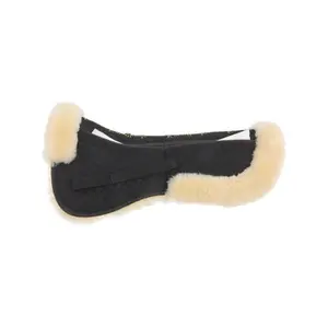 Zadelonderlegger voor paarden met schapenvacht Kavalkade