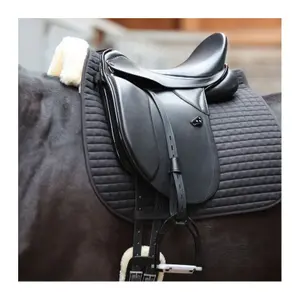 Protector de silla de montar de piel de oveja para caballos Kavalkade Pure image-4