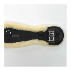 Kurzer Pferdegurt mit Lammfell Kavalkade Comfort image-1