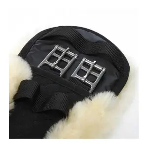 Kurzer Pferdegurt mit Lammfell Kavalkade Comfort image-3