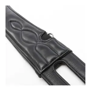 Sangle bavette d'équitation cuir souple sans élastique Kavalkade Confort image-3