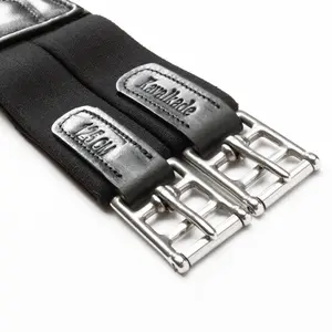 Pasza dla konia z miękkiej skóry i elastycznym paskiem Kavalkade Casper image-1