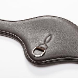 Sangle longue en cuir pour cheval avec élastique Kavalkade Casper image-3