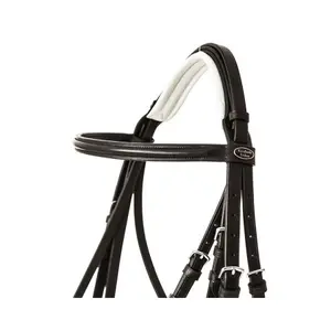 Snaffle bridles with crank noseband and flash Kavalkade Dacira image-0