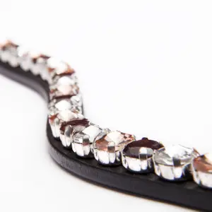 Frontal para cavalo Kavalkade Burgundy image-1