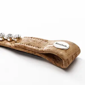 Veganistisch paardenbeenband Kavalkade Cortica Strass image-2