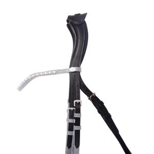 Open horse riding breastplate with bridge Kavalkade Cre8 Malou image-1