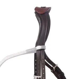 Open horse riding breastplate with bridge Kavalkade Cre8 Malou image-2