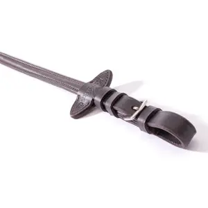 Rédeas para cavalos em couro macio Kavalkade image-1