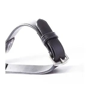 Round sewn reins in soft leather Kavalkade Florina image-3