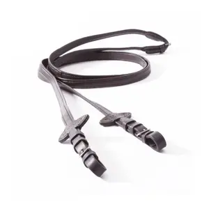 Leren paardenteugels, zacht en smal Kavalkade image-0