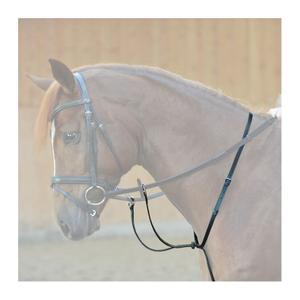 Martingala in cuoio con anelli Kavalkade image-1