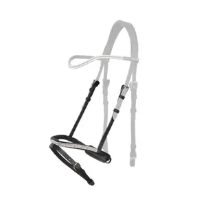 Banda nasal inglesa para a cabeçada islandesa Kavalkade Hvítur Aradis image-0