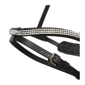 Banda nasal inglesa para a cabeçada islandesa Kavalkade Hvítur Aradis image-1