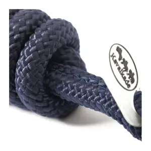 Lanyard with brass anti-panic clip Kavalkade image-1