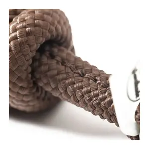 Sleutelkoord met karabijnhaak van messing Kavalkade image-1