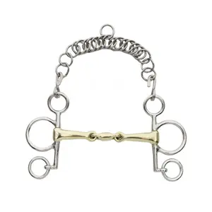 Baby pelham met dubbele pauze voor paarden Kavalkade Kavalbit